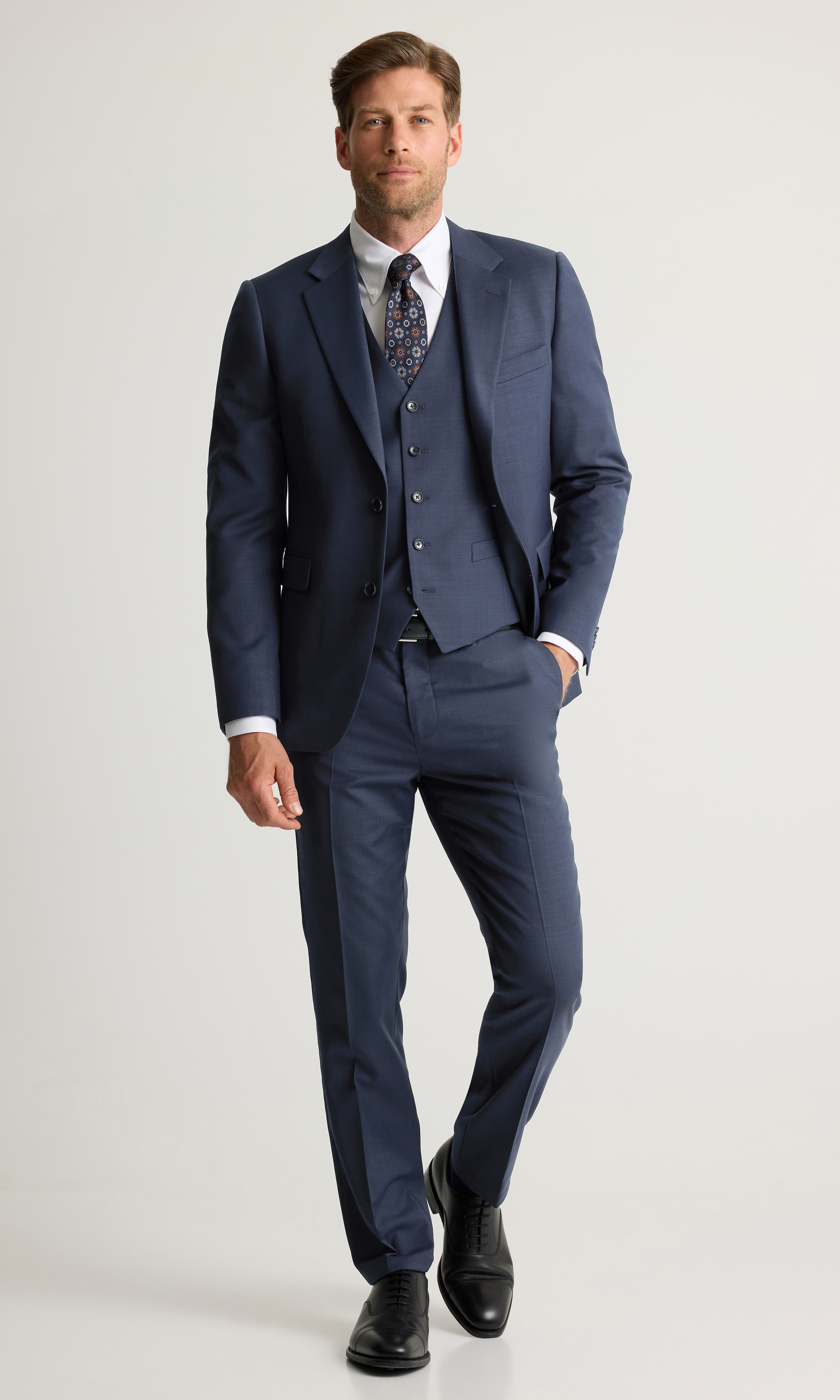 slim fit dress slacks Trim Fit Black Mens Suit