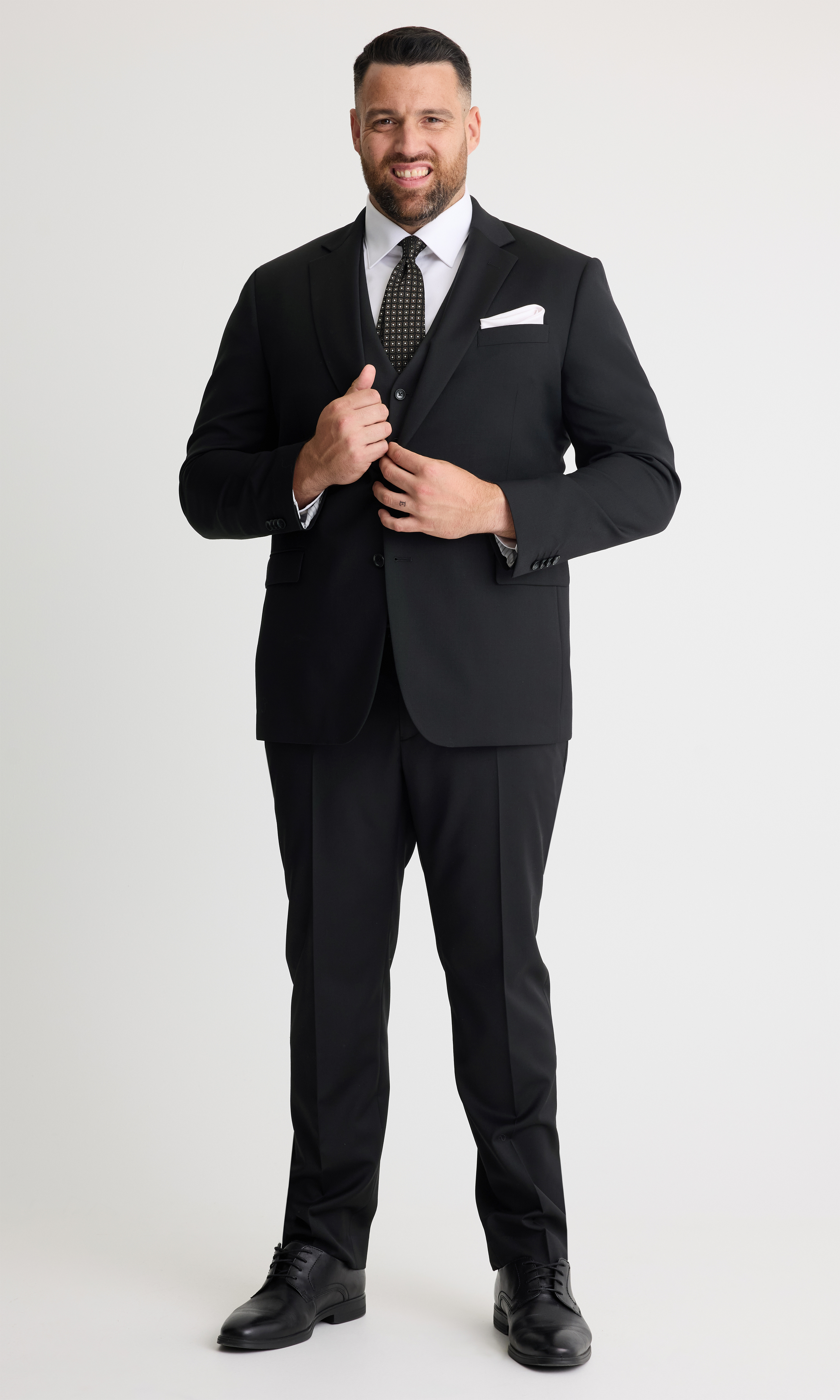 slim fit dress slacks Shop Slim-Fit Stretch Dress Shirt – Black